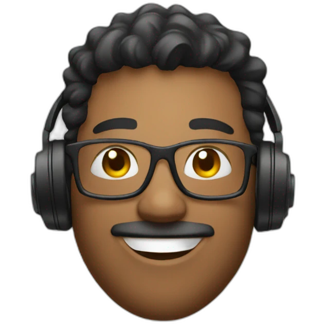 sound engineer smiling emoji