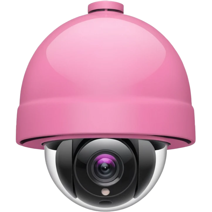 Security Camera pink  emoji