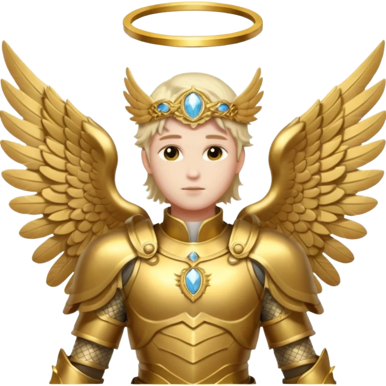 Aesthetic biblical archangel  emoji