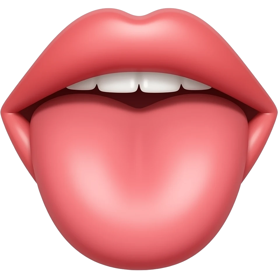 A tung licking a vagina emoji