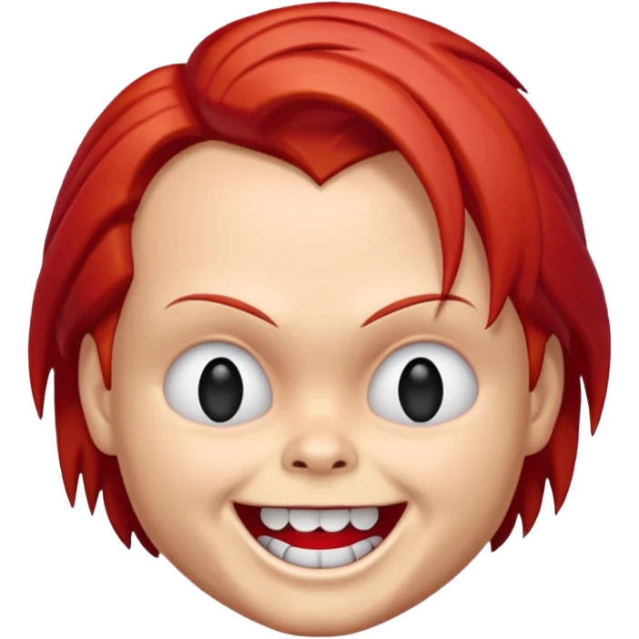Un emojin de chuky emoji