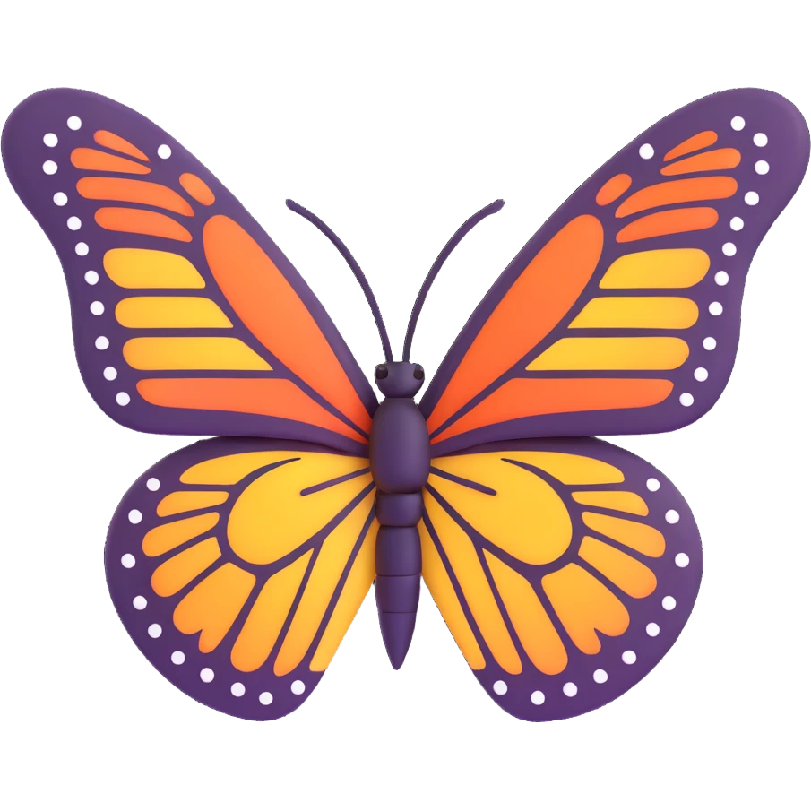 Butterfly emoji