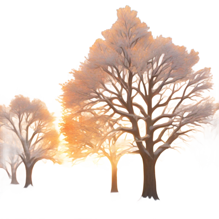 Sunrise on a winters day  emoji