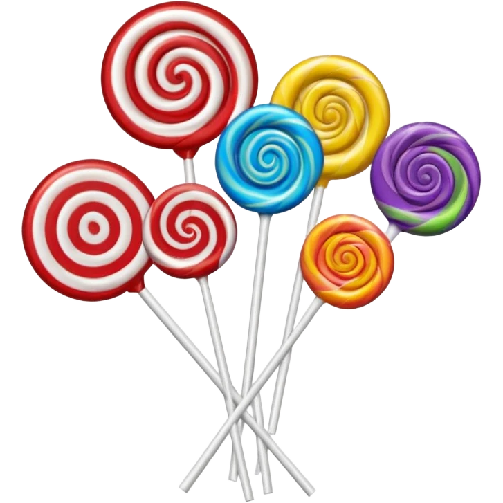 Bouquet of lolipops emoji