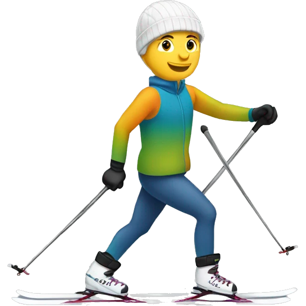Male Cross Country Skier Skating emoji