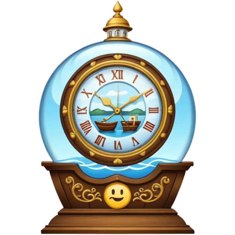 clock in a window in a house in a year in a boat in a in a emoji in a  emoji