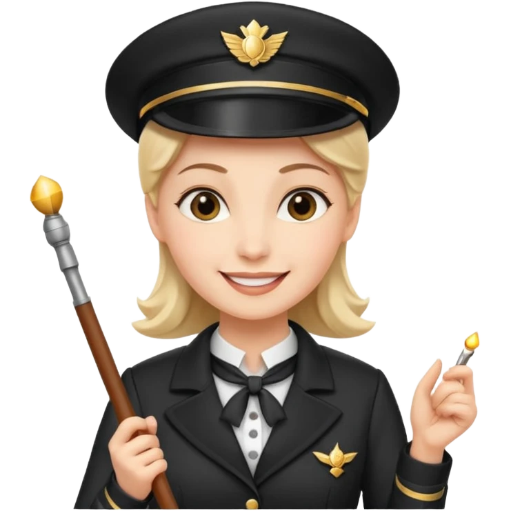 Female conductor emoji emoji