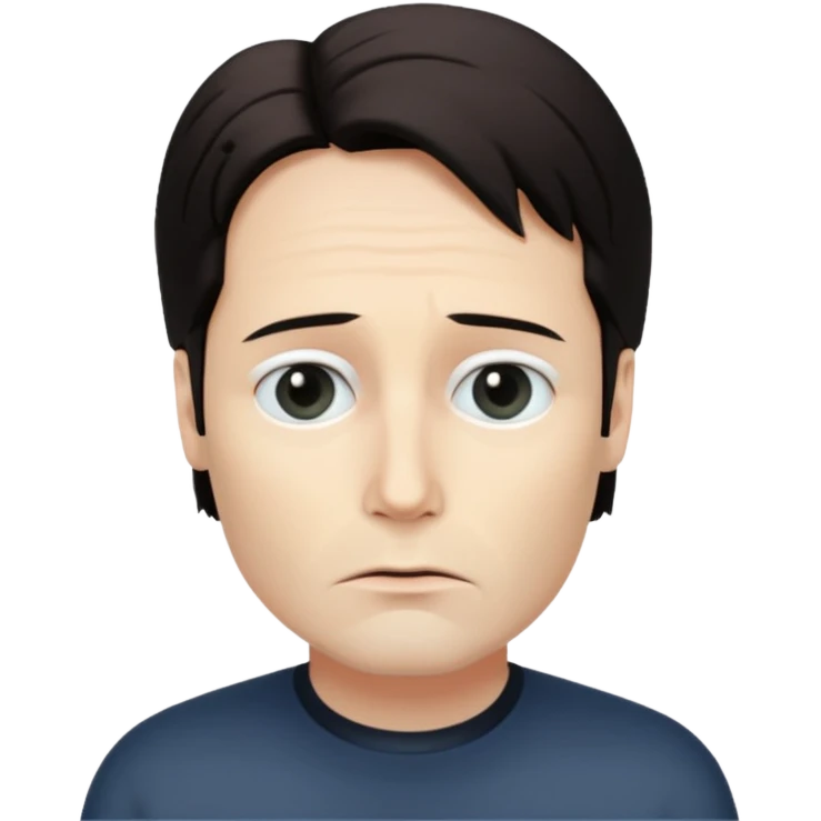 trust no one Mulder from the x-files looking very very worried emoji