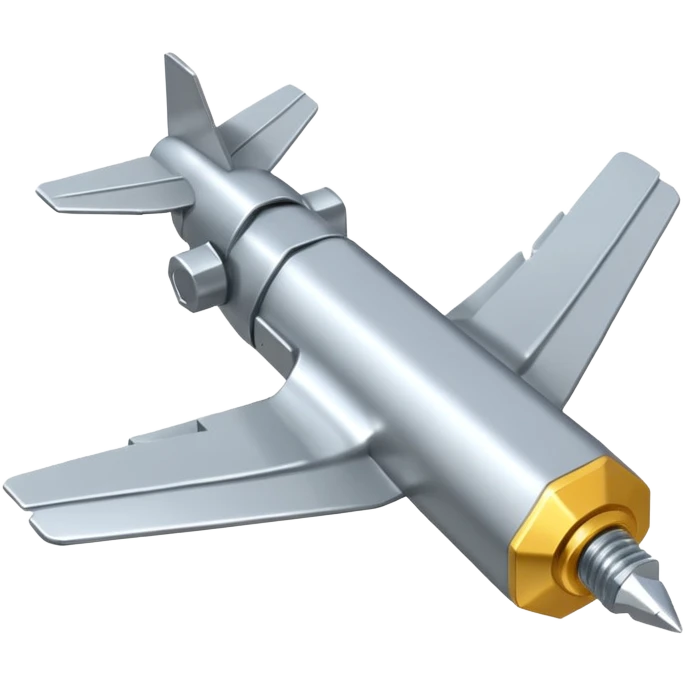 Hex bolt flying emoji