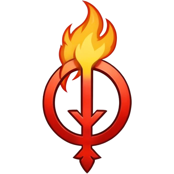 imperial fire rune symbol emoji