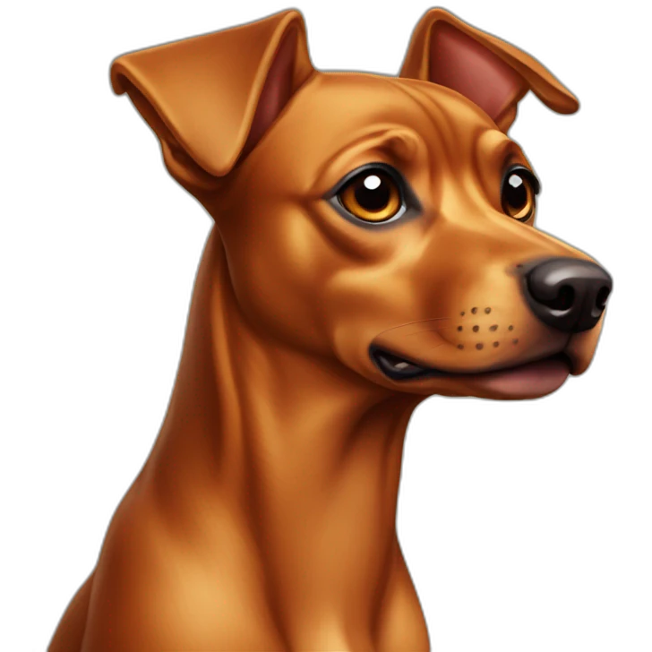 caramel-color-pinscher-dog emoji