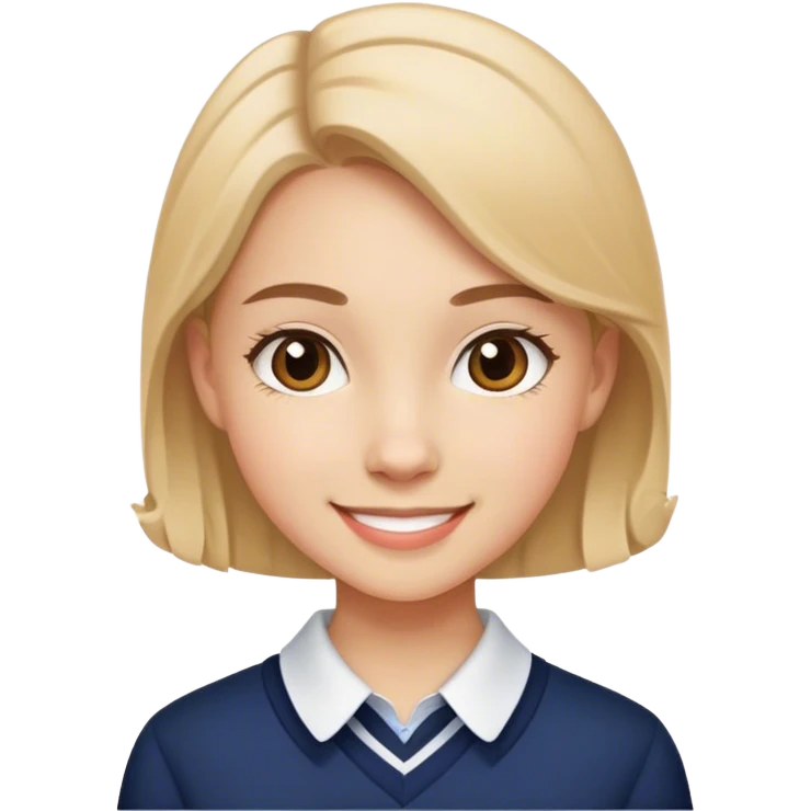 Girly and preppy emoji