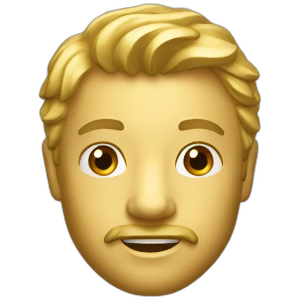 Gold d roget emoji