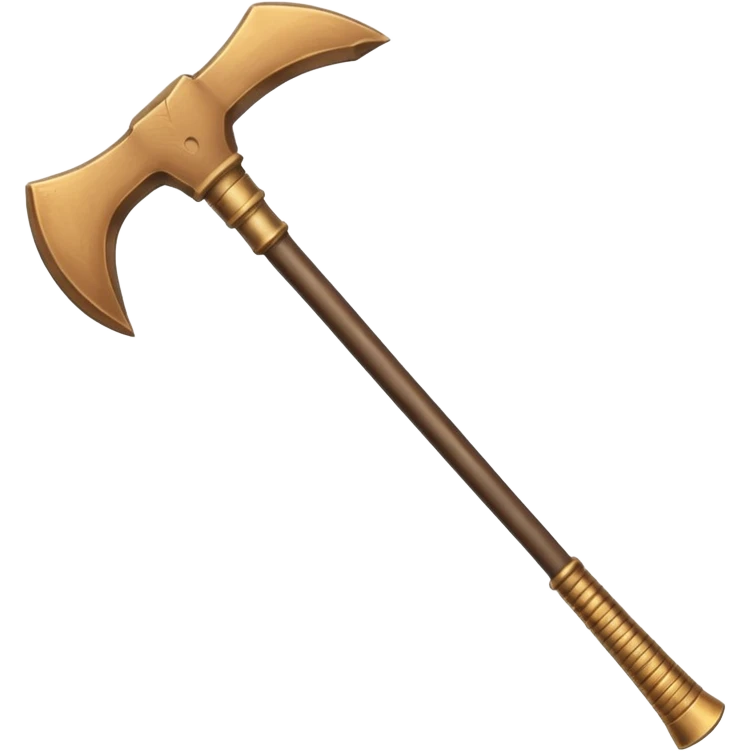 ancient Egyptian symmetric mining pickaxe simple materials emoji
