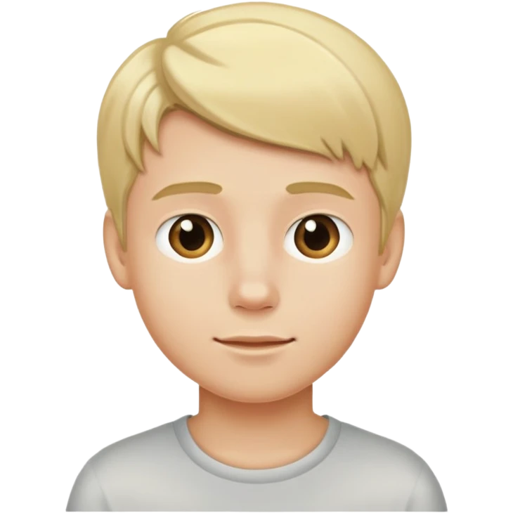 Niño rubio emoji