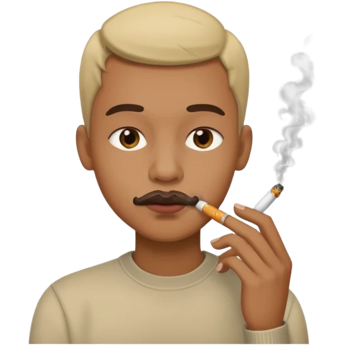 Эмодзи с сигаретами во рту emoji