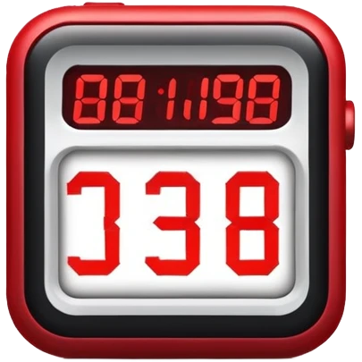 digital countdown timer emoji
