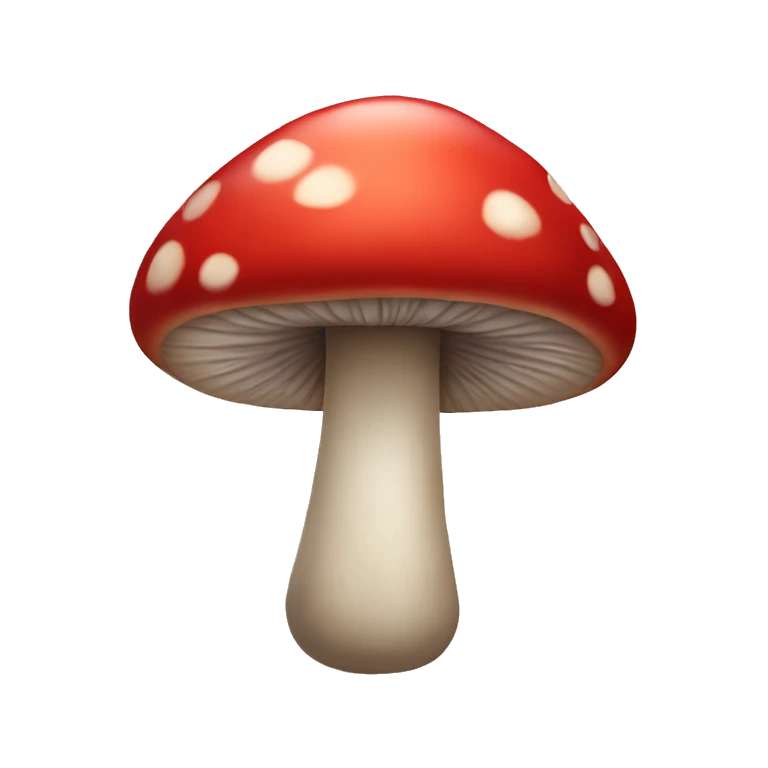 Red Mushroom  emoji