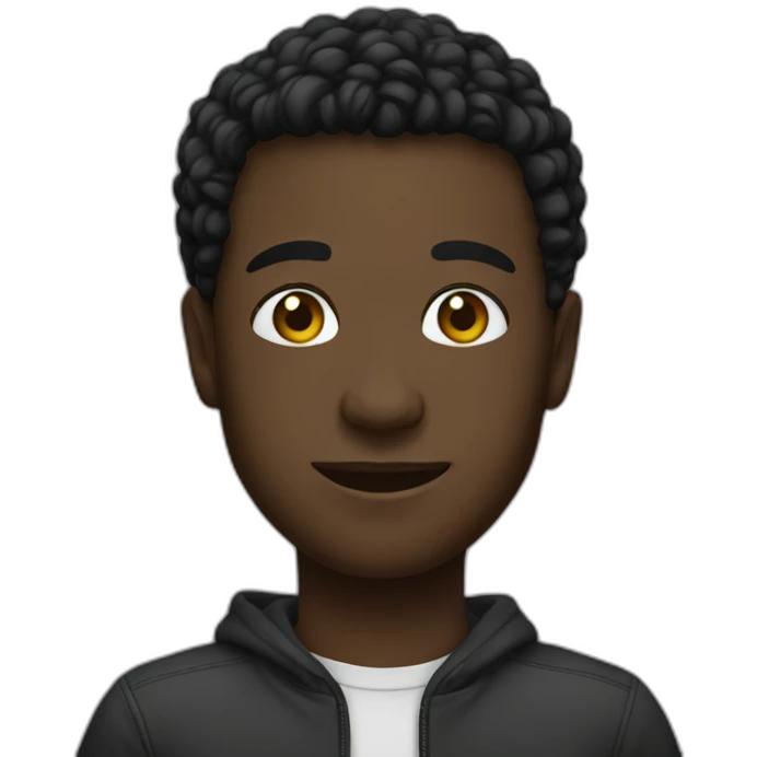 Black  emoji