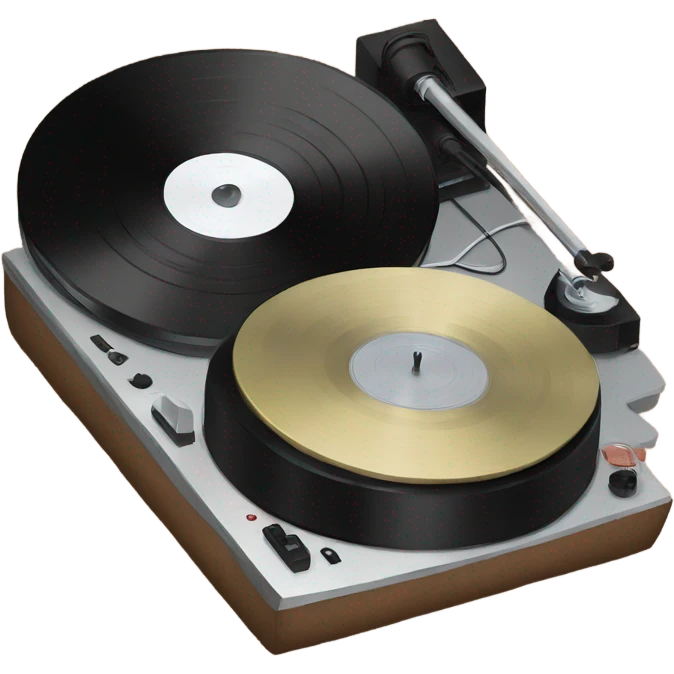 Record Player  emoji