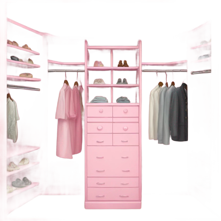 light light pink closet emoji