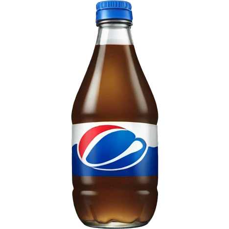 a pepsi bottle emoji
