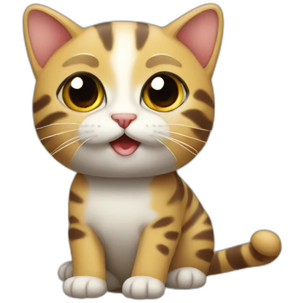 Tortu sur chat emoji