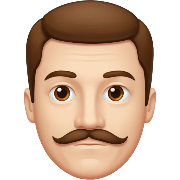 Thin Mustache Man emoji