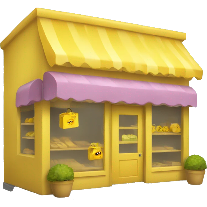 store yellow emoji