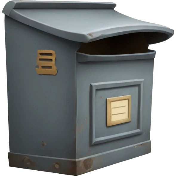 old letter box emoji