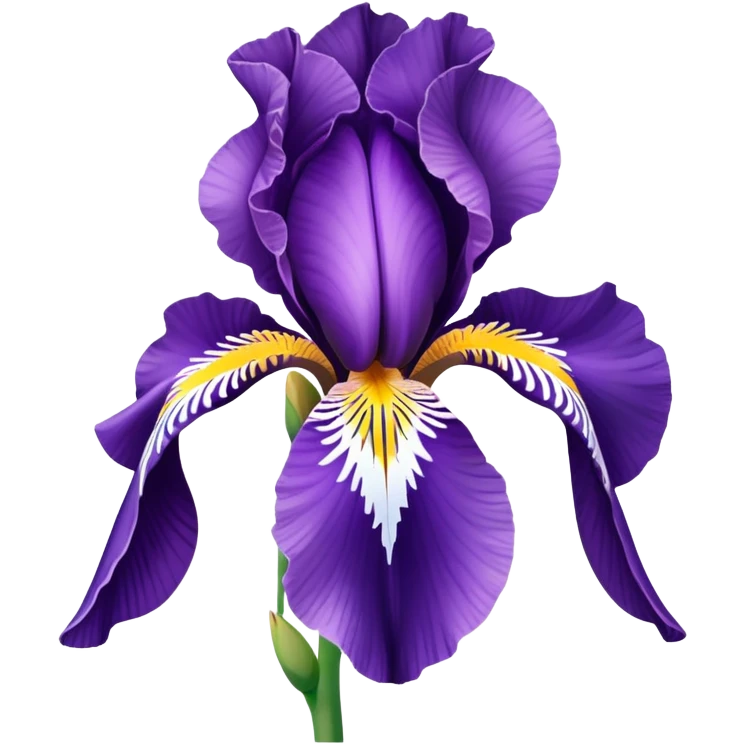 iris flower emoji