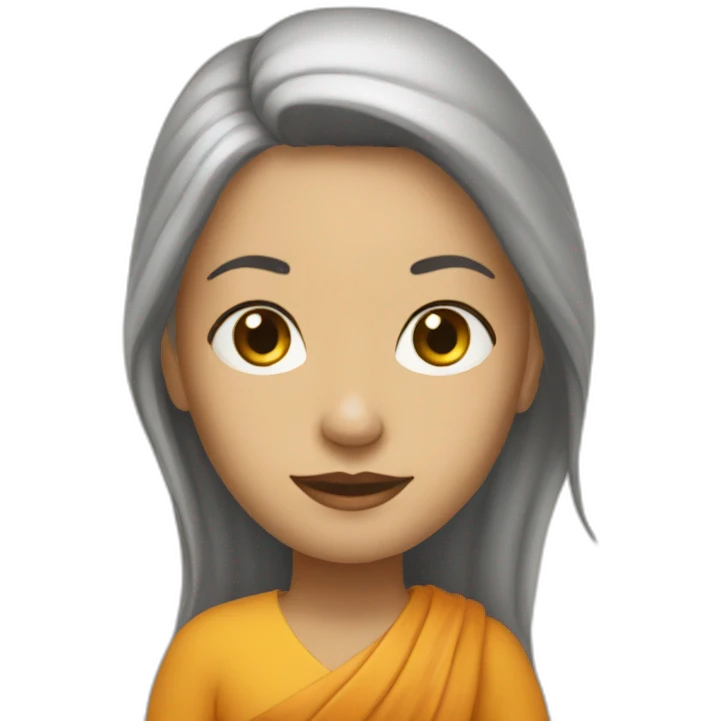 female spirtual guru emoji