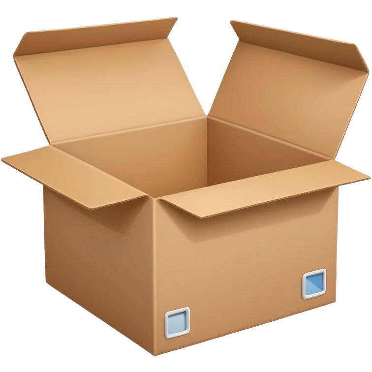 open empty box emoji