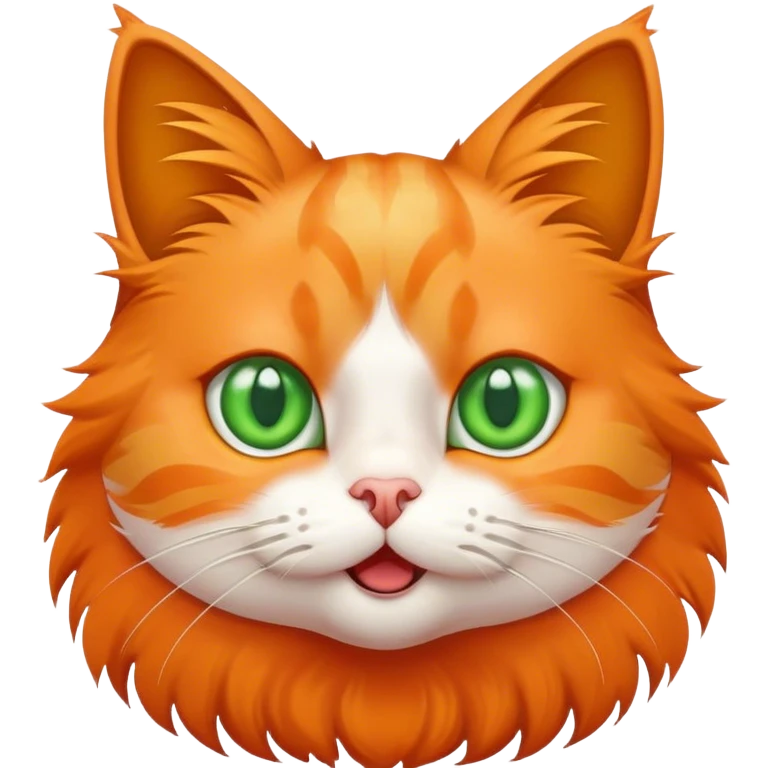 The surprised cat emoji