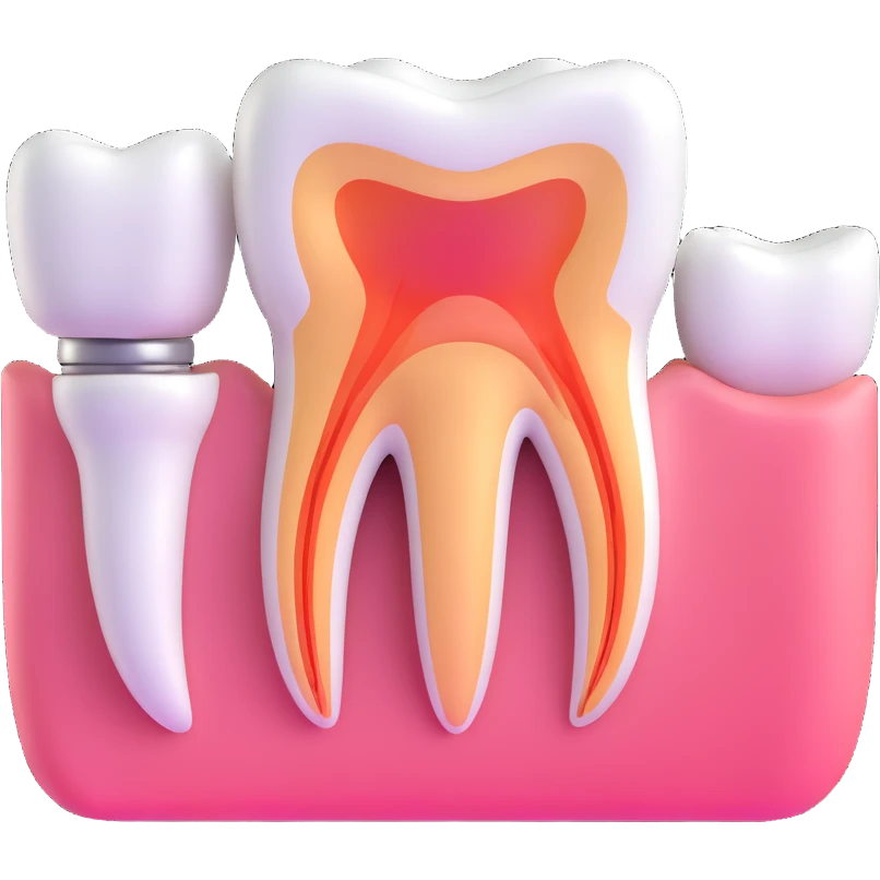 dental x-ray results showing tooth condition emoji