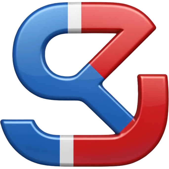 The percentage symbol is in the color of the American flag emoji