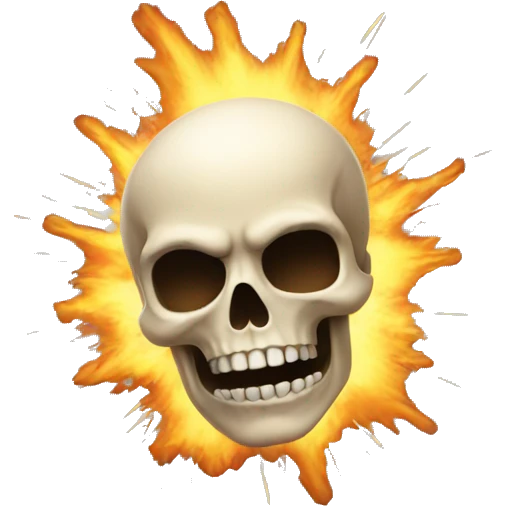 exploding skull emoji emoji