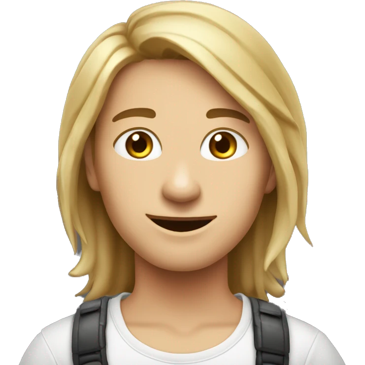 Черный кот с белым пятном на мордочке и шее emoji