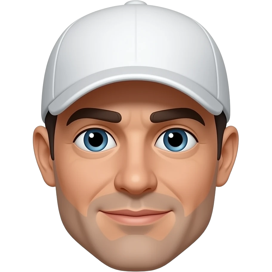 The Man in the White Triangular cap emoji