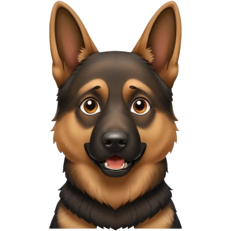 German shepherd bark emoji