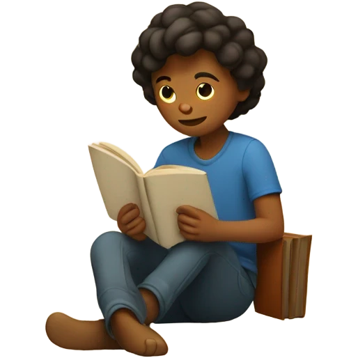reading emoji