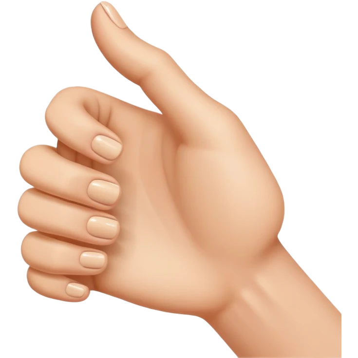 Hand to heart emoji