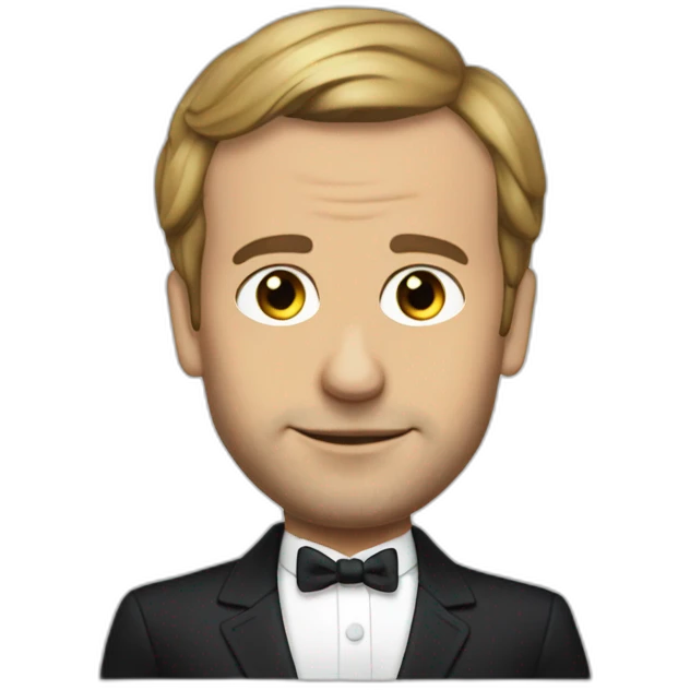 posh macron emoji