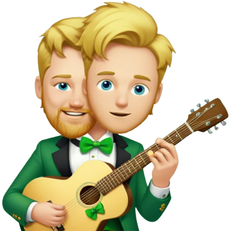 Leprechaun Guitarist emoji