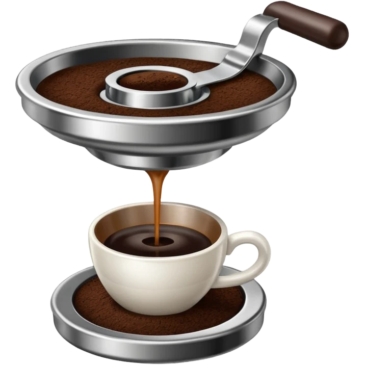Coffee portafilter emoji