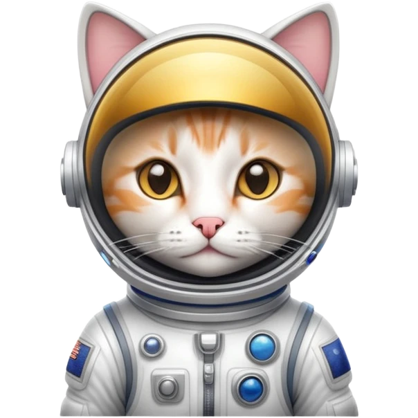 Cat in space suit emoji