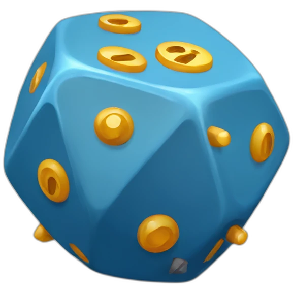 twenty-sided-die emoji