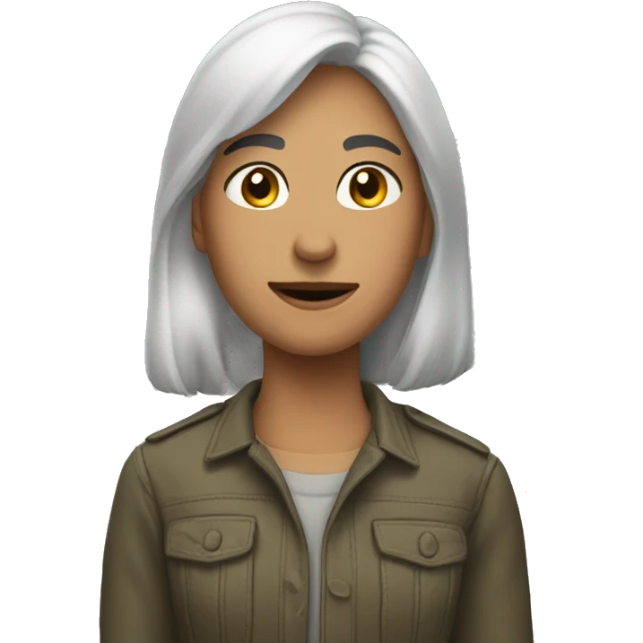 Красивая девушка блондинка emoji