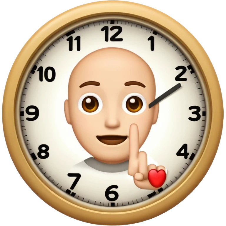mach mir ein clock it emoji mit zwei finger emoji