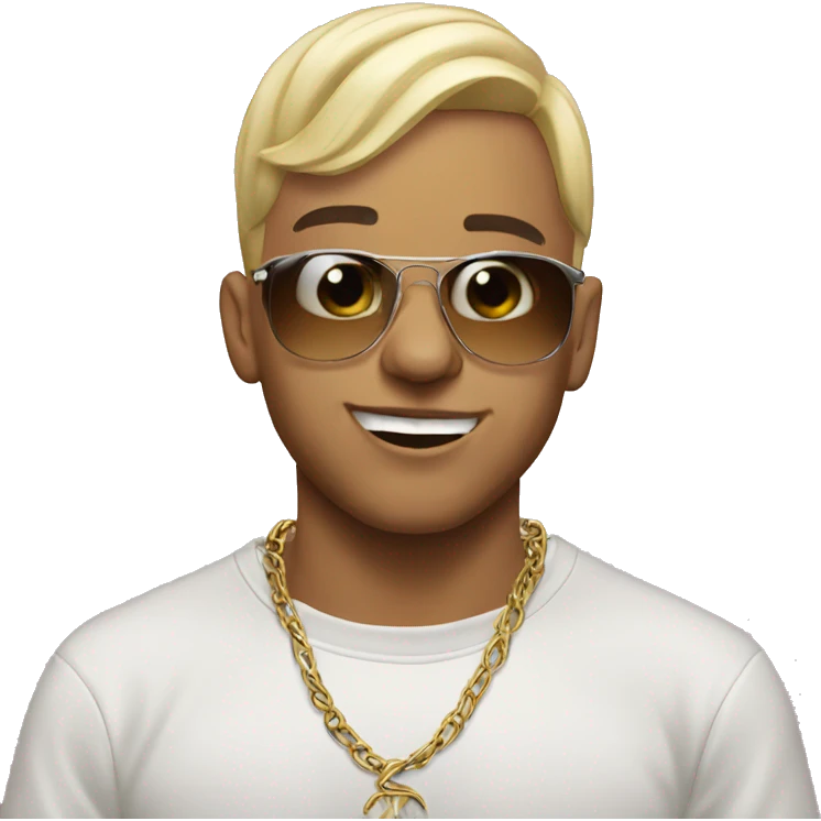 Bad Bunny White Trap Singer emoji